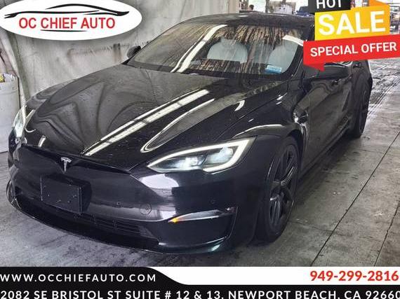 TESLA MODEL S 2022 5YJSA1E55NF483039 image TESLA MODEL S 2022 5YJSA1E55NF483039 image